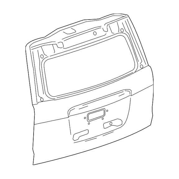 Genuine OE GM Lift Gate 23349179
