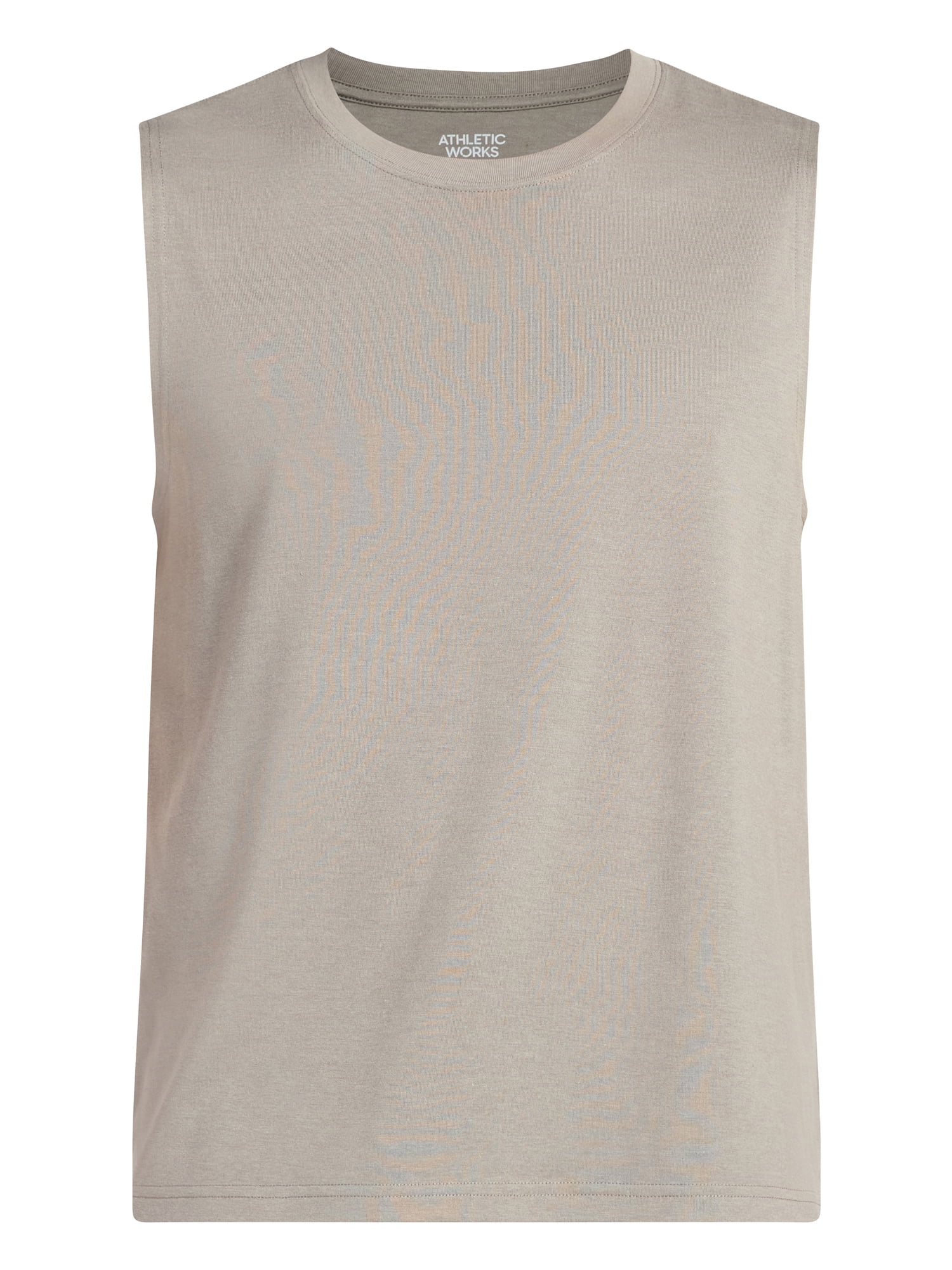 Athletic Works Men's and Men's Big & Tall Tri-Blend Muscle Tee, Sizes XS-4XLT