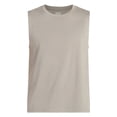 thumbnail image 4 of Athletic Works Men's and Men's Big & Tall Tri-Blend Muscle Tee, Sizes XS-4XLT, 4 of 5