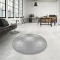 thumbnail image 4 of Ahgly Company Machine Washable Indoor Rectangle Transitional Gunmetal Gray Area Rugs, 2' x 4', 4 of 7