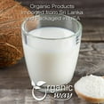 thumbnail image 4 of Organic Way Coconut Milk Powder | Organic & Kosher Certified | Vegan, Non GMO & Gluten Free | USDA Certified | 100% Raw from Sri Lanka (1 lbs / 16 oz), 4 of 6