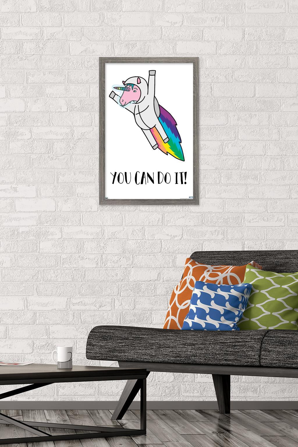 Well This Is Awkward - Uninaut Wall Poster, 14.725" x 22.375" Framed