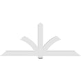 thumbnail image 4 of 96"W x 40"H x 4"D x 6"F, 10/12 Pitch, Redmond Architectural Grade PVC Gable Bracket, 4 of 8