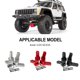 thumbnail image 3 of Asiento fijo de viga Tholdsy para 1/10 RC marco de viga Axial SCX10 Plata, 3 of 6