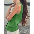 thumbnail image 5 of Sherrylily Women Sweater Vest Tank Tops Button Down Shirts Scoop Neck Fashion Sleeveless Ribbed Top S-2XL, 5 of 6