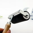 thumbnail image 3 of Rubber Roller Brayer Hard Rubber Craft Roller - 11X17CM, 3 of 7
