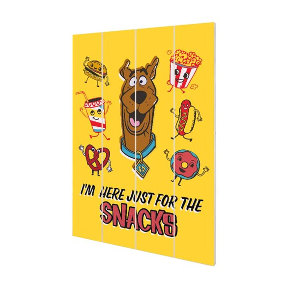 Scooby Doo Snacks Wood Plaque