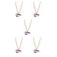 thumbnail image 1 of Guardurnaity Collar de acero inoxidable para mujer - Haga una declaración con un colgante único Collares de lujo asequibles para mujer Hip Hop Type2 NO2, 1 of 6