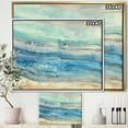 thumbnail image 2 of Ocean Mineral Waves - Nautical & Coastal Framed Canvas, 2 of 3