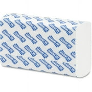 Genuine Joe Multifold Towels - 1 Ply - Multifold - 9.20 X 9.40 - White - Interfolded, Embossed, Anti-contamination, Chlorine-free, Absorbent, Moisture Resistant - For Restroom, Public Facilities