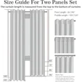 thumbnail image 4 of Royal Blue R64 1 panel solid lined foam backing blackout window curtain treatment drape rod pocket matte smooth fabric 37"wide x95"long, 4 of 5