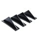 thumbnail image 1 of 4pcs Universal Car Rear Bumper Diffuser Spoiler Carbon Fiber Abs Rear Bumper Lip Diffuser Rear Bumper Universal Car Lip, 1 of 1