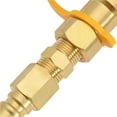 thumbnail image 2 of SL-HW-3/8JTB Propane Tank Adapter 3/8 Sturdy Propane Propane Tree Adapter Brass Gas Grill Connector Propane Conversion Gas Connector Accessory, 2 of 9