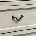thumbnail image 5 of Roundhill Furniture Maderne Wood 7-Drawer Dresser, Antique White Finish, 5 of 9
