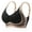 Black, variant on Smoothing Bra Anti Sagging Wireless Push Up Bras for Women No Underwire Full Coverage Bra Comfy Bras for Women