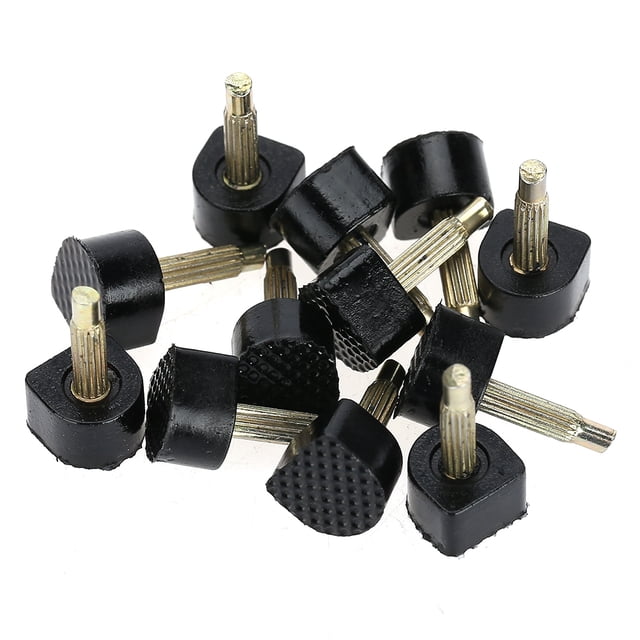 LAFGUR Embouts de Remplacement pour Chaussures, Réparation de Talons Hauts, 60 Pcs (5 Tailles Différentes) Embouts de Réparation de Talons Hauts