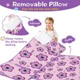 thumbnail image 3 of Pioneer Flower Floral Print Pattern Toddler Nap Mats for Kids Preschool,Sleeping Mat Bag or Kids,Toddler Sleeping Bag,Toddler Nap Mat or Daycare, 3 of 6