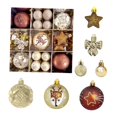 thumbnail image 2 of 35 piezas de adornos navideños colgantes, bolas de Navidad, adornos, regalos Champán, 2 of 9