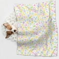 thumbnail image 6 of Pofeuu Colorful Dandelion Print Puppy Blanket,Dog Blankets,Pet Blanket Cozy Cat Blankets for Indoor Cats, Fuzzy Pet Blanket for Kitten Doggy Dog Blankets-Small, 6 of 8
