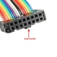 thumbnail image 4 of IDC 16P Wire Flat Rainbow Ribbon Cable 148cm 2.54mm Pitch 1pcs, 4 of 4