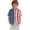 Light Blue, variant on Ruyang Boys Hawaiian 4th of July Tees American Flag Star Stripe Print Short Sleeve Summer Independence Day Beach Vacation T Shirts