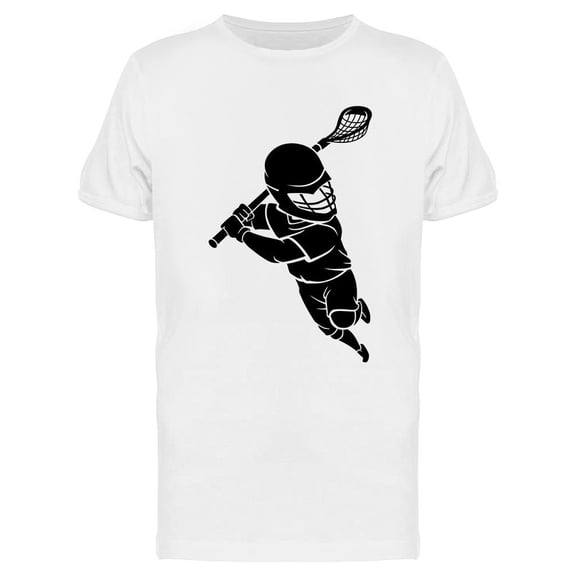 Kids Playing Lacrosse  T-Shirt Men -Image by Shutterstock, Male x-Large