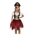thumbnail image 3 of Utlike 3 Pack Girls Dress Up Clothes Pirate Dress Pirate Dress Elegant Girl Sundress, 3 of 9