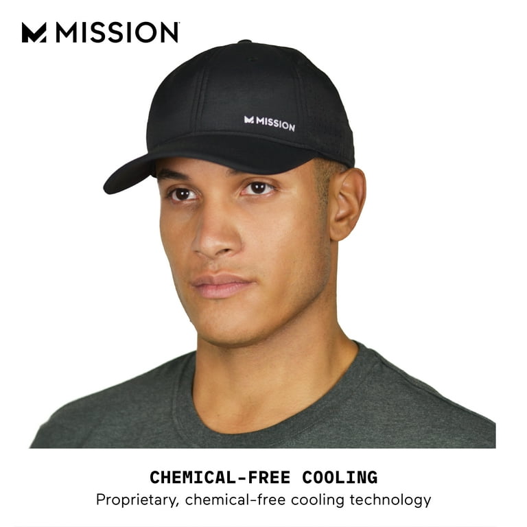 Mission Cooling Vented Performance Hat - Black