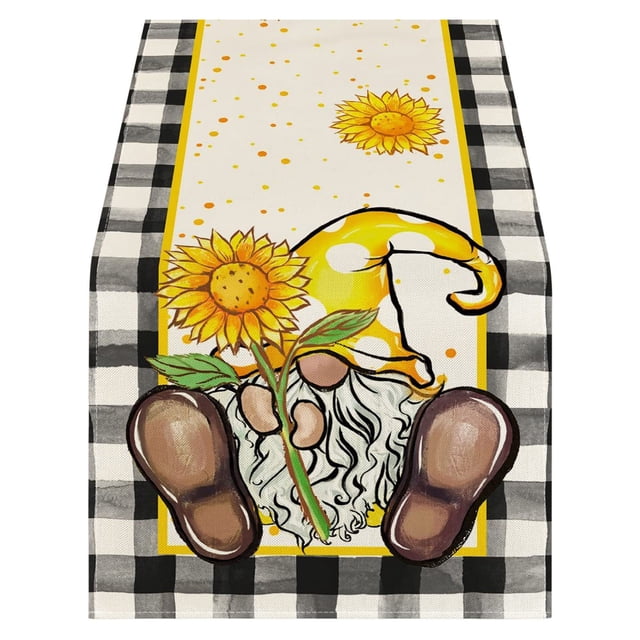 Dsscvnef Enthusiastic Summer Style Home Dress Linen Table Flag Flower Printing Western Restaurant Tablecloth