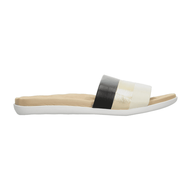 Sandalias Beira Rio Mujer Negro De Piso Slideon negro 23