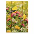 thumbnail image 2 of Day Dream HQ GGGF1624 16 x 24 in. Giordanos Goldfinches Inside & Outside wood Wall Art, 2 of 10