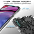 thumbnail image 3 of MyBat Pro Mood Series Case for Motorola Moto G Power 5G (2023) - Black Hearts, 3 of 5