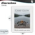 thumbnail image 4 of Stupell Industries Farmhouse Fire Remembers Your Stories Canvas Art, 36 x 48, by A Barefoot Stylist, 4 of 8