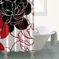 thumbnail image 5 of Butterfly Garden Shower Curtain - Delicate Wings and Blooming Flowers, 36x72 Inches, 5 of 5