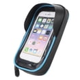 thumbnail image 1 of Cycle Phone Bag Motorcycle Phone Pouch Front Sunshade Headphone Jack Dual Zipper Internal Storage with 360 Rotation for Biking Riding Outdoor, 1 of 7