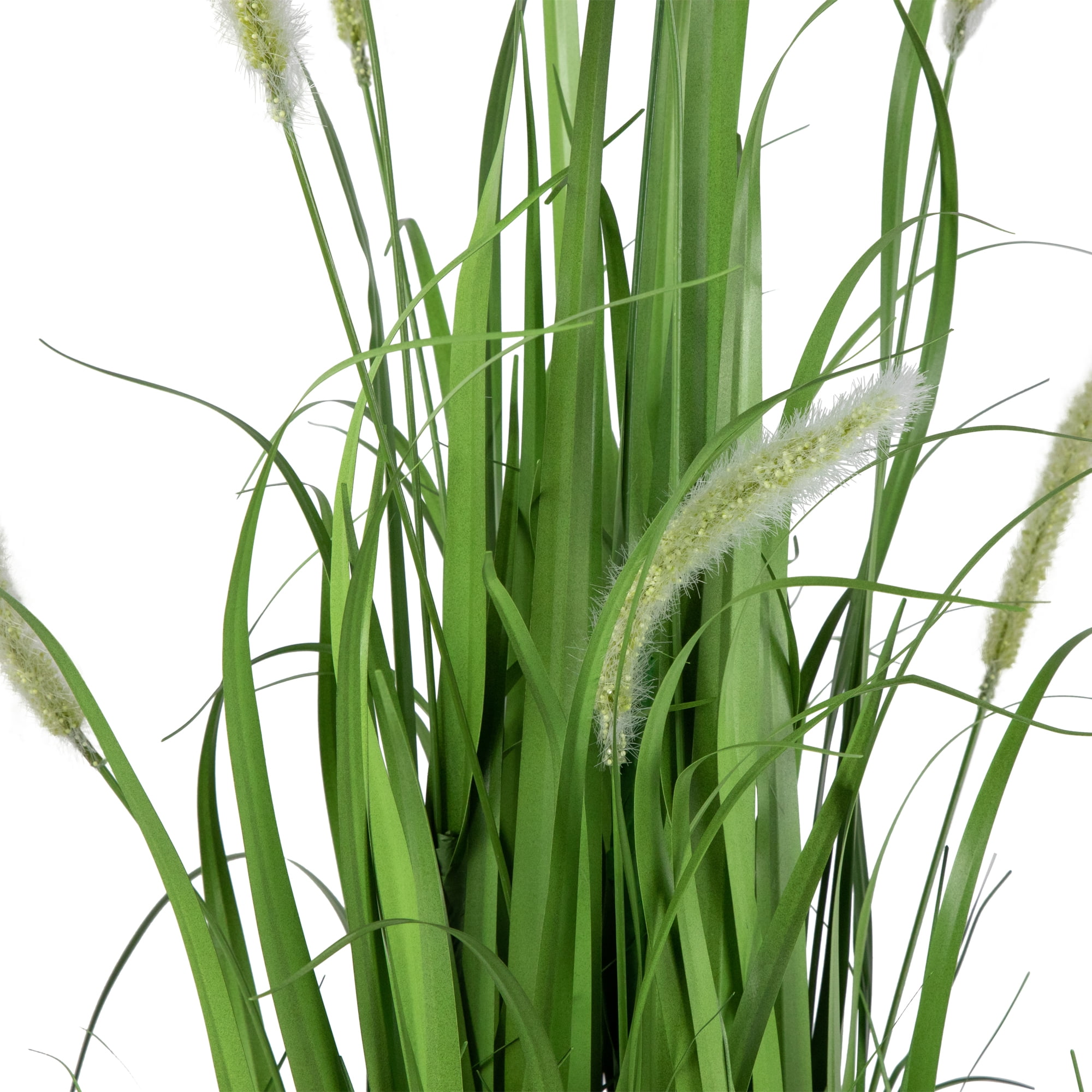 36" Potted Green Artificial Onion Grass Plant - 12