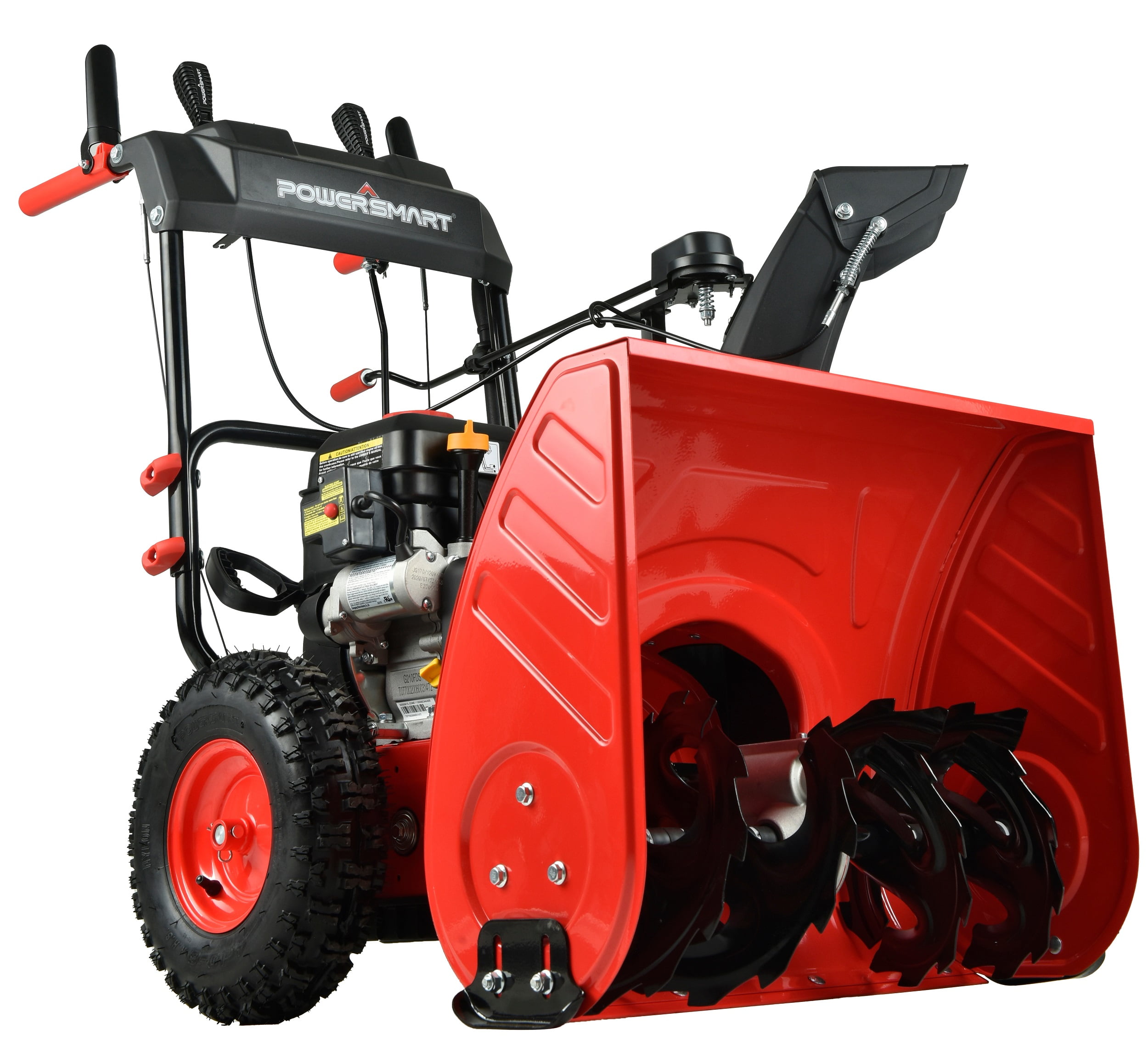 PowerSmart PSSW24 24 in. 212cc 2-Stage Electric Start Gas Snow Blower