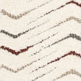 thumbnail image 6 of SAFAVIEH Santorini Shag Thornton Geometric Runner Rug, Cream/Multi, 2' x 8', 6 of 7
