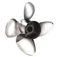 thumbnail image 1 of Michigan Wheel Boat Propeller 993203 Apollo A Series; Outboard; 14-5/8 Inch x 16 Inch Prop Size; 14-5/8 Inch Diameter; 16 Inch Pitch; 4 Blade; Right Hand Rotation; Stainless Steel, 1 of 2