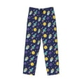 thumbnail image 4 of Goofa Astronaut Corgi Printed Soft Pajama Pants for Men, Wide Leg Comfy Casual Lounge Yoga Pants-X-Large, 4 of 9