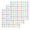 Pink Blue Yellow, variant on Green Beige Plaid Kitchen Dish Towels for Drying Dishes Set of 3, Buffalo Farmhouse Art Checkered Waffle Weave Microfiber Hand Tea Bathroom Towels Quick Dry & Absorbent Towel 12x12