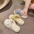 thumbnail image 3 of Platform Dissolved Shoes Seaside Beach Slippers Ins Pearl Sandals Women's Outer Wear, 3 of 14