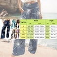 thumbnail image 3 of Travel Outfits Women Airport Women Casual Fashion High Waist Elastic Waist Wide Leg Pants Printed Loose Wide Leg Trousers Business Casual Pants for plus Size Track Zipper Two Piece Set for Pink XL, 3 of 5
