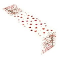 thumbnail image 2 of Anhility Valentines Day Love Table Runner, Hearts Kitchen Dining Table Decoration, Anniversary Wedding Indoor Outdoor Home Decor Party Supply 71x11.8in, 2 of 5