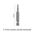 thumbnail image 1 of Screw Extractor Center Drill Bits Guide Set Broken Damaged Bolt Remover Removal, 1 of 6