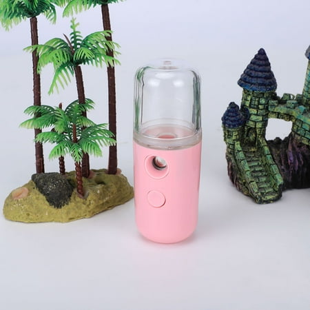

Hi FANCY Face Moisturizing Sprayer USB Rechargeable Portable Air Humidifier Handheld Water Atomizer Pink