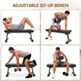 thumbnail image 5 of Flat Weight Bench,Foldable  Workout Bench for Strength Training for Home Gym,Weight Capacity 264 LB, 5 of 5
