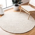 thumbnail image 2 of SAFAVIEH Micro-Loop Aspen Geometric Area Rug, Light Grey/Ivory, 5' x 8', 2 of 10