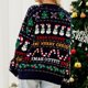thumbnail image 5 of Suéter de punto para mujer traje de vacaciones con patrón de muñeco de nieve y árbol de Navidad informal FLhrweasw Nuevo, 5 of 9