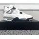 thumbnail image 1 of Ni - ke Size 9.5 - Ni - ke Air Jordan 4 Retro Shoes "White Cement" Fire Red (FV5029-100), 1 of 3